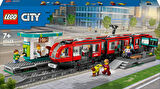 Lego City Şehir Merkezi Tramvay İstasyonu 60423-7 Yaş Ve Üzeri Oyuncak Tren Ve Araç Meraklıları Için