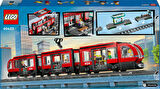 Lego City Şehir Merkezi Tramvay İstasyonu 60423-7 Yaş Ve Üzeri Oyuncak Tren Ve Araç Meraklıları Için