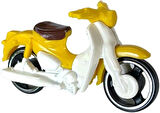 Hot Wheels - Honda Super Cub - Hw Moto 3/5 - Hkk32 - Short Card - Motosiklet - Sarı - Mattel 2023