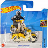 Hot Wheels - Honda Super Cub - Hw Moto 3/5 - Hkk32 - Short Card - Motosiklet - Sarı - Mattel 2023