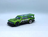 Hot Wheels - Volvo 240 Drift Wagon - Hw Slammed 4/5 - Hkj07 - Short Card - Yokohama - Yeşil Metalik 