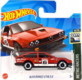 Hot Wheels Alfa Romeo Gtv6 3.0 Retro Racers 10/10 (185/250) Hkg48 Short Card Matel 2023 + Blister & 