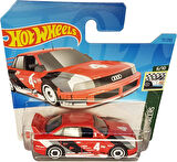 Hot Wheels - Audi ´90 Quattro - Retro Racers 6/10 - Hkj81 - Short Card - Good Year - Kırmızı - Matte