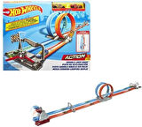 Hot Wheels Çift Çemberde Depar Pist Seti, 5 Yaş Ve Üzeri, Gfh85
