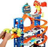 Hot Wheels Yeni Ultimate Garaj, 2 Döküm Araba Içeren Oyun Seti, 50'Den Fazla 1:64 Ölçekli Araba Için