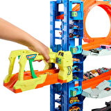 Hot Wheels Yeni Ultimate Garaj, 2 Döküm Araba Içeren Oyun Seti, 50'Den Fazla 1:64 Ölçekli Araba Için