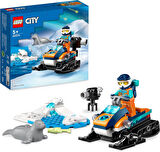 Lego City Kutup Kâşifi Motorlu Kızağı 60376 Oyuncak Yapım Seti (70 Parça)