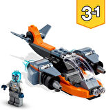 Lego Creator 3’Ü 1 Arada Siber İnsansız Hava Aracı 31111-6 Yaş Ve Üzeri Çocuklar İçin Siber İnsansız
