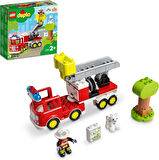 Lego® Duplo® Kurtarma İtfaiye Kamyonu 10969-2 Yaş Ve Üzeri Çocuklar Için Işıklı Ve Sirenli İtfaiye K