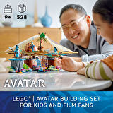 Lego® Avatar Metkayina Resif Evi 75578-9 Yaş Ve Üzeri Çocuklar Için 4 Minifigür İçeren Koleksiyonluk