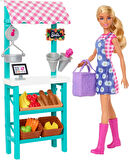 Barbie Çiftçi Pazarı Oyun Seti, 3 Yaş Ve Üzeri, Hcn22