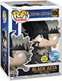 Funko Pop! Animasyon: Black Clover - Black Asta (Glow In The Dark) Figür (Eğlence Dünyası Özel)