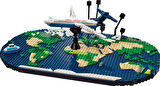 Lego Seyahat Anıları 41838 - Seyahat Etmeyi Seven Aileler İçin Dünya Haritası İçeren Yaratıcı Oyunca