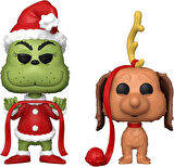 Funko Pop! Kitaplar: Grinch Noel'I Nasıl Çaldı - Grinch Ve Max, 2'Li Paket