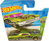 Hot Wheels - Layin´Lowrider - Hw Slammed 3/5 - Hkj08 - Short Card - Açık Yeşil Metalik - Mattel 2023