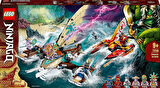 Lego Ninjago Katamaran Deniz Savaşı 71748 Yapım Seti; Katamaran Oyuncakları Içeren Ninja Oyun Seti (