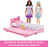 My First Barbie - İlk Barbie Bebeğim - Barbie'Nin Yatağı Oyun Seti
