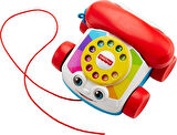 Fisher Price Eğitici Geveze Telefon, Sürüklenebilir, Klasik, Çevirmeli Oyun Telefonu Fgw66