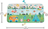 Fisher Price Büyük Maceralar Dev Oyun Halısı, Yenidoğanlar Ve Bebeklere Uygun, Yanında Oyuncaklar Bu