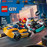Lego City Go-Kartlar Ve Yarış Sürücüleri 60400-5 Yaş Ve Üzeri Için Yarışçı Minifigürü İçeren Yaratıc