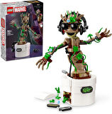 Lego Marvel Dans Eden Groot 76297 – 10 Yaş Ve Üzeri Süper Kahraman Severler İçin Hareketli Galaksini