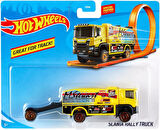 Hot Wheels Kamyonlar Scania Rally Truck Sarı