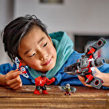 Lego Marvel Kaptan Amerika Ile Red Hulk Savaşı 76292 7 Yaş Ve Üzeri Süper Kahraman Seven Çocuklar Iç
