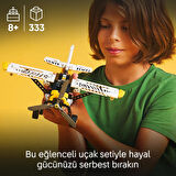 Lego Technic Arazi Uçağı 42198 – 8 Yaş Üstü Erkek Ve Kız Çocuklar Için Dönen Pervane Ve Pistonlu Mot