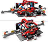 Lego City Ferrari Arabalı F1 Pit Stop Ve Pit Ekibi 60443-6 Yaş Ve Üzeri Çocuklar Için Yarış Arabası 