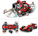 Lego City Ferrari Arabalı F1 Pit Stop Ve Pit Ekibi 60443-6 Yaş Ve Üzeri Çocuklar Için Yarış Arabası 