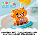 Lego® Duplo® İlk Banyo Zamanı Eğlencesi: Yüzen Kırmızı Panda 10964-18 Ay Ve Üzeri Okul Öncesi Yaştak