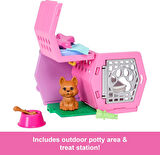 Barbie® Chelsea Köpekçiğin Taşıma Çantası Oyun Seti, 3Y+, Jdf89