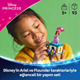 Lego ǀ Disney Princess Dönen Ariel 43259-5 Yaş Ve Üzeri Prenses Seven Çocuklar Için Mini Bebek Figür