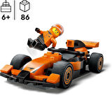 Lego City Mclaren Yarış Arabalı F1 Sürücüsü 60442-6 Yaş Ve Üzeri Çocuklar Için Mini Yarış Arabası İç