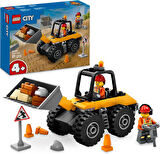 Lego Sarı Tekerlekli İnşaat Yükleyicisi 60450-4 Yaş Ve Üzeri Çocuklar Için Yaratıcı İnşaat Aracı İçe