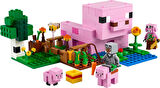 Lego Minecraft Yavru Domuz Evi 21268 – 7 Yaş Ve Üzeri Çocuklar Için Kahraman Figürü, Yaratıklar Ve O
