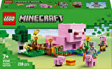 Lego Minecraft Yavru Domuz Evi 21268 – 7 Yaş Ve Üzeri Çocuklar Için Kahraman Figürü, Yaratıklar Ve O