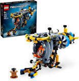 Lego Technic Derin Deniz Araştırma Denizaltı Oyuncağı – Dönen Pervaneler, Hava Tankları Ve Kokpit Iç