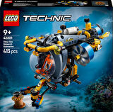 Lego Technic Derin Deniz Araştırma Denizaltı Oyuncağı – Dönen Pervaneler, Hava Tankları Ve Kokpit Iç