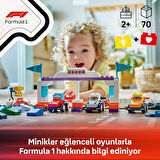 Lego Duplo Town F1 Takımı Yarış Arabaları Ve Sürücüler 10445-2 Yaş Ve Üzeri Çocuklar İçin Eğitici Ve