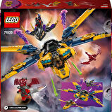 Lego Ninjago Ras Ve Arin'In Süper Fırtına Jeti 71833-8 Yaş Ve Üzeri Çocuklar Için 3 Ninja Minifigürü