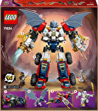 Lego Ninjago Zane’In Ultra Kombo Mech’I 71834-9 Yaş Ve Üzeri Çocuklar Için Araba, Jet Ve Ejderha İçe