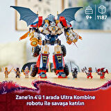 Lego Ninjago Zane’In Ultra Kombo Mech’I 71834-9 Yaş Ve Üzeri Çocuklar Için Araba, Jet Ve Ejderha İçe