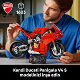 Lego Technic Ducati Panigale V4 S Motorsiklet Model Yapım Kiti – Yetişkin Motor Hayranı Kadın Ve Erk