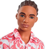 Barbie® Yakışıklı Ken Bebekler (Fashionistas) - Pembe Beyaz Takımlı, 3Y+, Hyt99