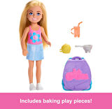 Barbie® Chelsea Sırt Çantası Olabilen Cupcake Oyun Seti, 3Y+, Jbf46