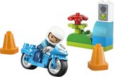 Lego Duplo Kasabası Mavi Polis Motosikleti 10471-2 Yaş Ve Üzeri Çocuklar Için Memur Figürü, Koniler 