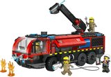Lego City Havaalanı İtfaiye Kamyonu 60499 – 7 Yaş Ve Üzeri Çocuklar Için 4 İtfaiyeci Minifigürü Ile 