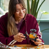 Lego ǀ Disney Ve Pixar Wall-E Ve Eve 43279 – Film Sever Yetişkinler Için Dekoratif Ve Koleksiyonluk 