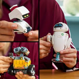 Lego ǀ Disney Ve Pixar Wall-E Ve Eve 43279 – Film Sever Yetişkinler Için Dekoratif Ve Koleksiyonluk 